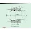 Sello mecánico Sic Cartridge para hervidor (HQ58B / HQ59B)